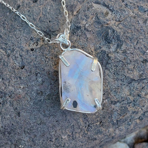 Light Worker Moonstone necklace